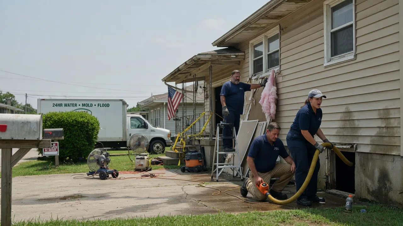Water Damage Repair in Glenwood, AL near me